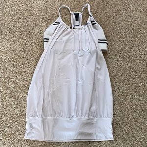 Lululemon 2 in 1  flowy tank with bra